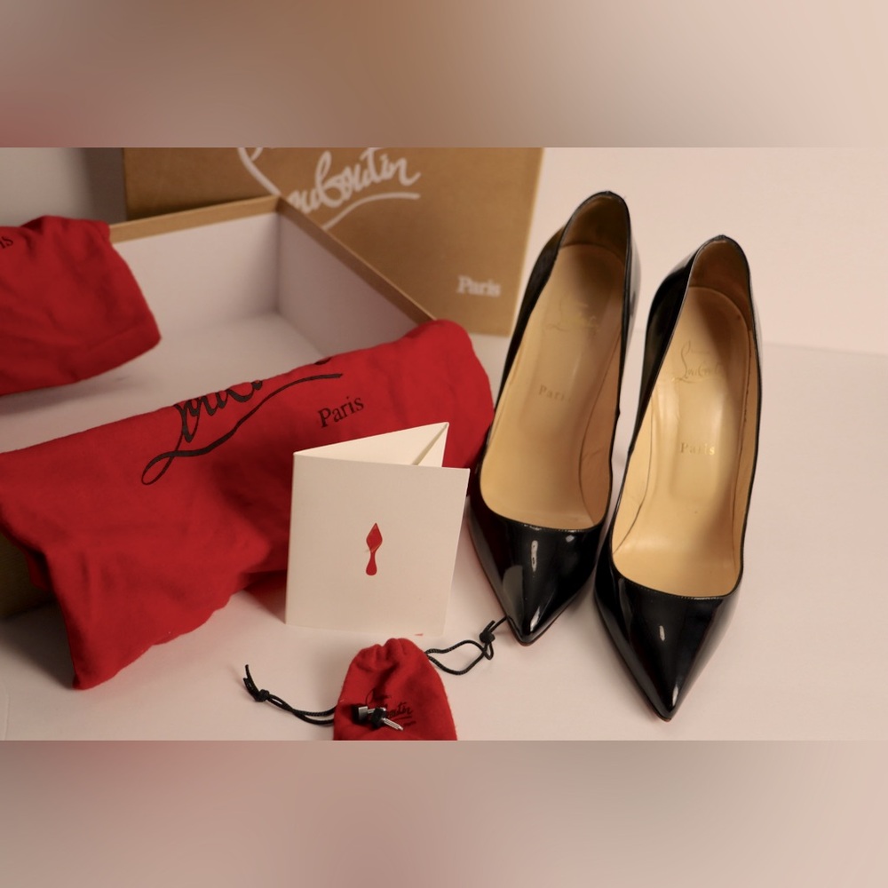 Christian Louboutin Pigalle Black - Size 41.5